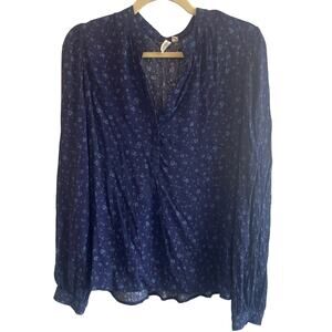 Treasure and Bond Blue Blouse M
